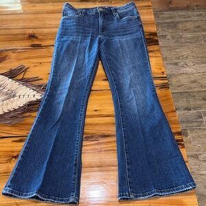 KUT from the Kloth Ana high rise fab an flare jeans